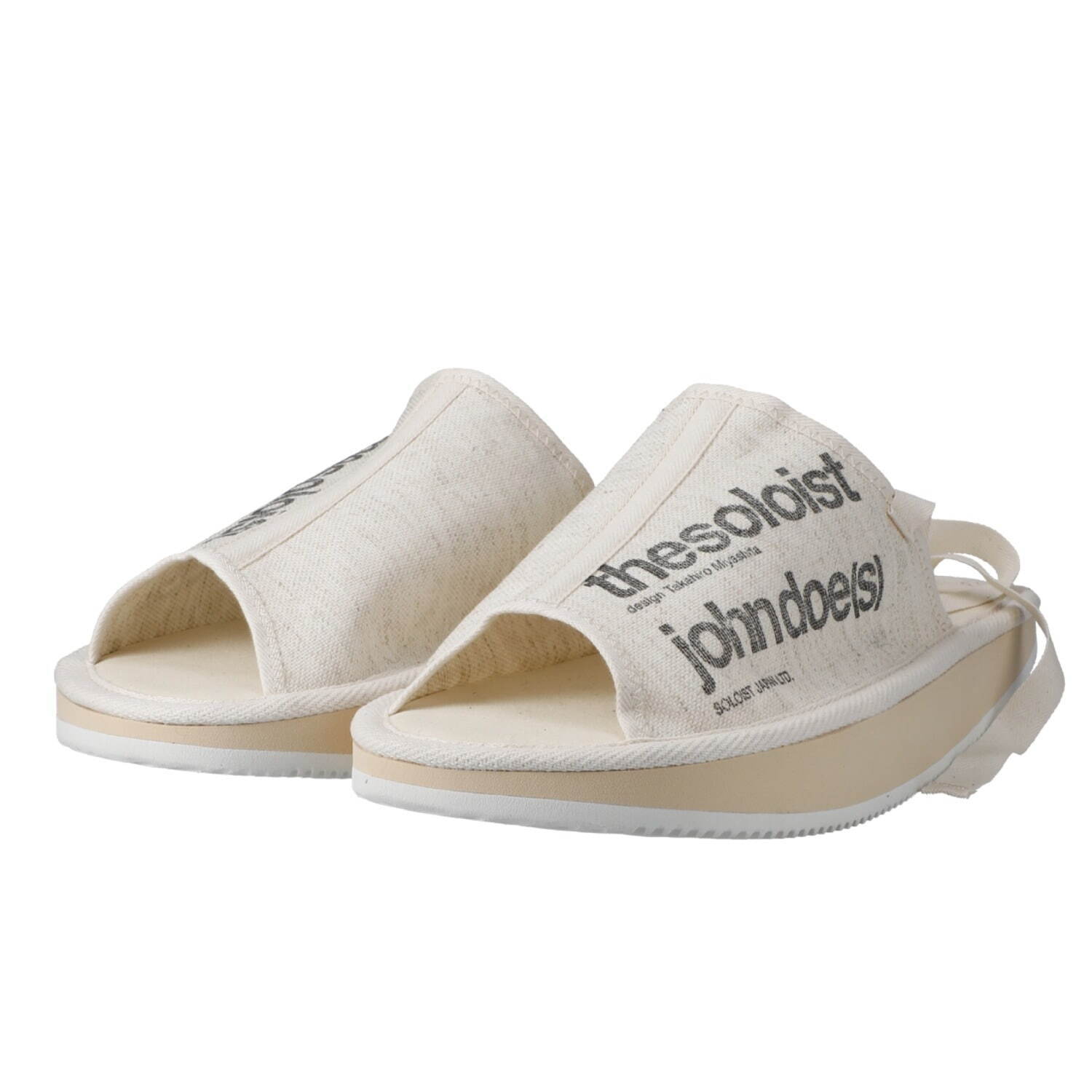 タカヒロミヤシタザソロイスト．×スイコックのサンダル、名作ソファ