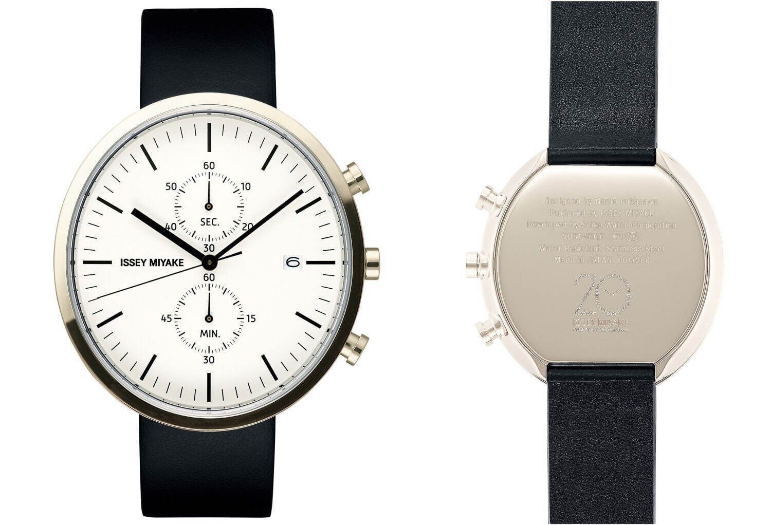 イッセイ ミヤケ ウオッチ“楕円形”の新作腕時計「エリプス」深澤直人