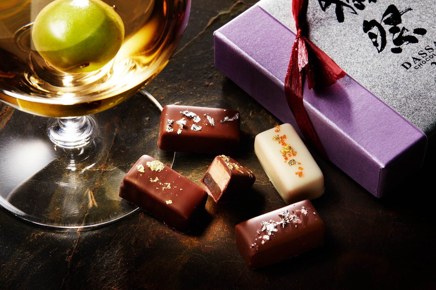 ショコラティエ パレ ド オール“ウイスキー＆梅酒”チョコ「白州