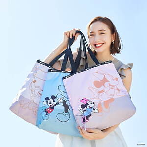 レスポートサック、ディズニー“ドナルドダック”主役のボストンバッグ