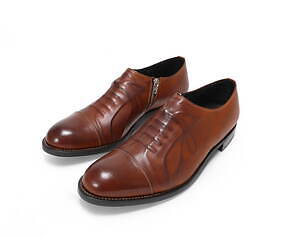 アトリエ ミハラヤスヒロのオーダーメイド革靴、靴紐が浮かび上がる