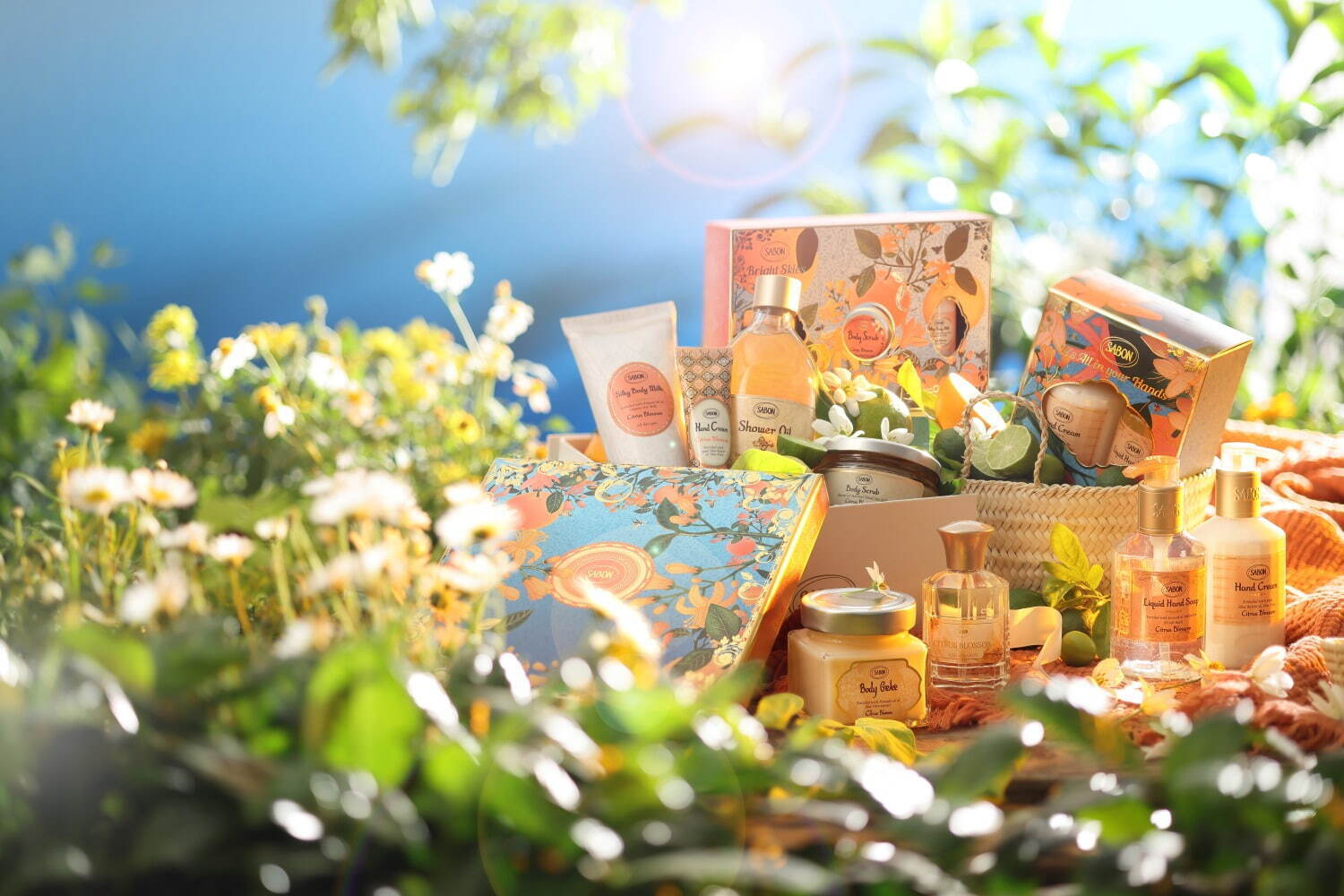 SABON2022年春ボディケア「シトラス・ブロッサム」花々＆果実の香りの