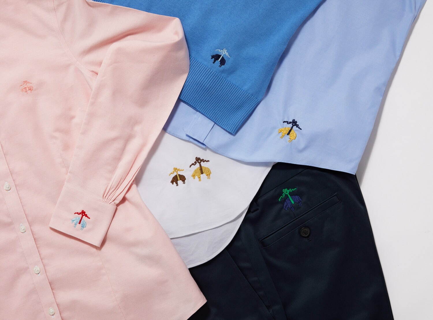 ブルックス ブラザーズのトレードマーク子羊“ゴールデン フリース”の