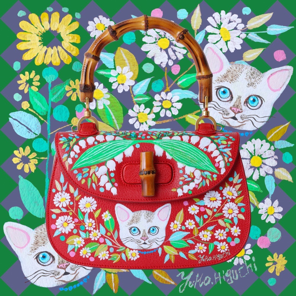 グッチ「パレス グッチ」コレクションやヒグチユウコ“猫＆花”のレザー