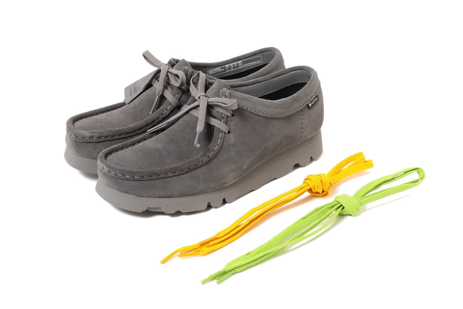 クラークス オリジナルズ×ビームス ボーイ「ワラビー GTX」イエロー