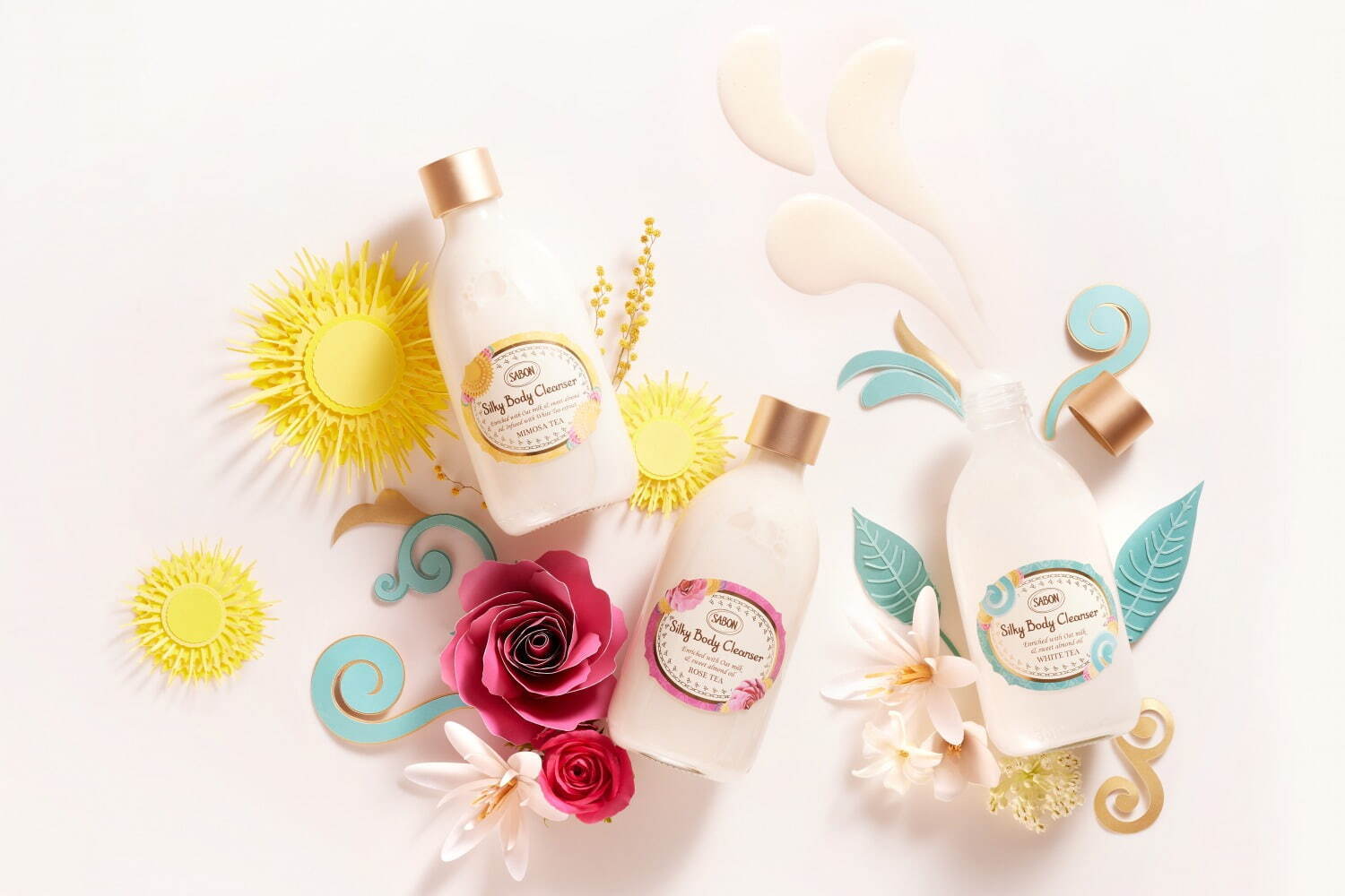 SABON“お茶の香り”「ティーセレモニー コレクション」ミモザティー着想
