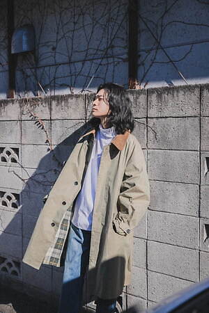 アーバンリサーチ バイヤーズセレクトのバブアー別注コート、オーバー