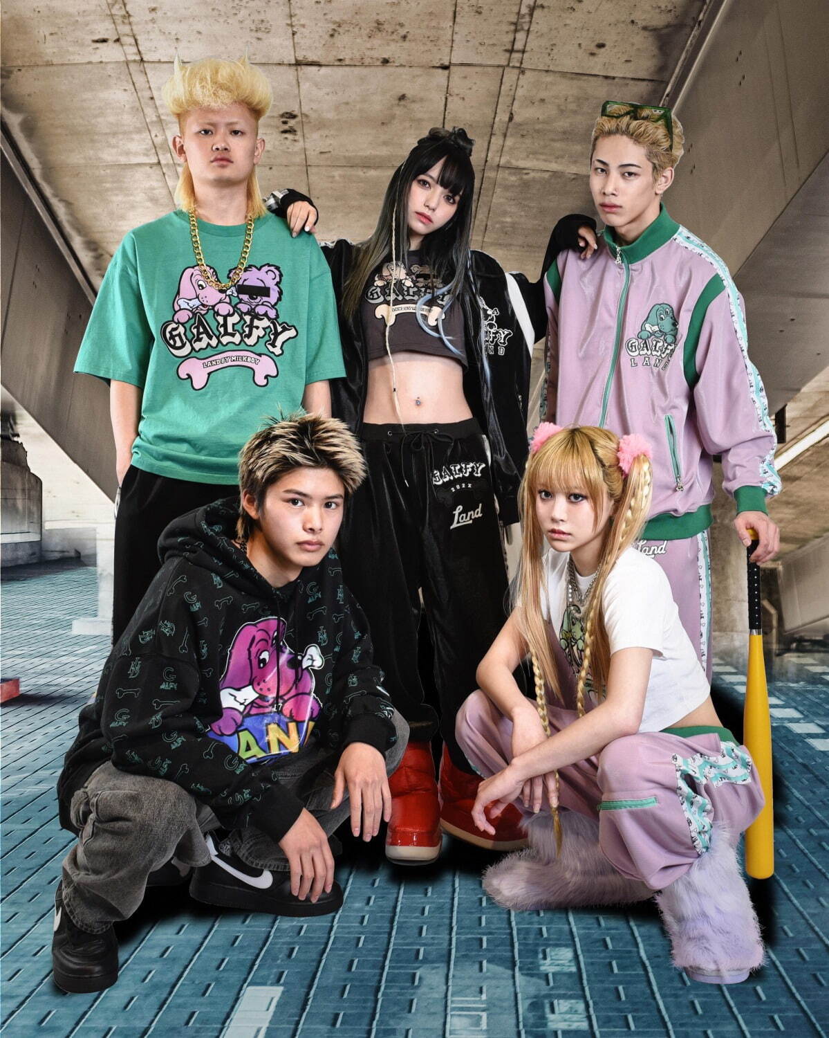 ランド バイ ミルクボーイ×ガルフィー、ガルフィードッグ＆ランド