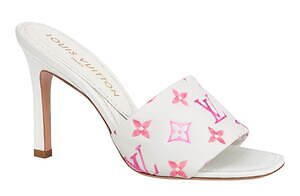 ルイ・ヴィトン新作シューズ、“モノグラム・パターン”の厚底サンダル