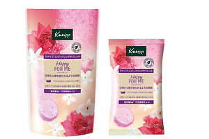 クナイプ23年秋ボディケア、炭酸入浴料「スパークリングタブレット」に