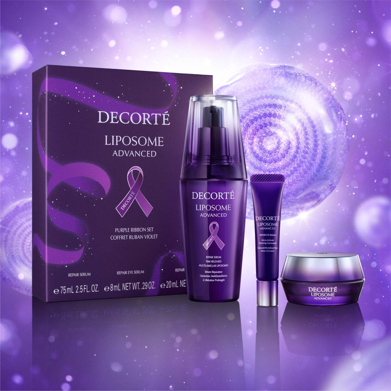 コスメデコルテ23年冬スキンケアコフレ、人気No.1「リポソーム美容液