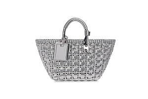 バレンシアガ「ビストロ」“ラタン製家具”着想バスケットバッグに新色