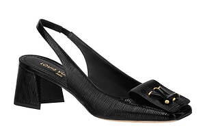 ルイ・ヴィトン新作“エピ・レザー”の艶やかパンプス、「V」シェイプの