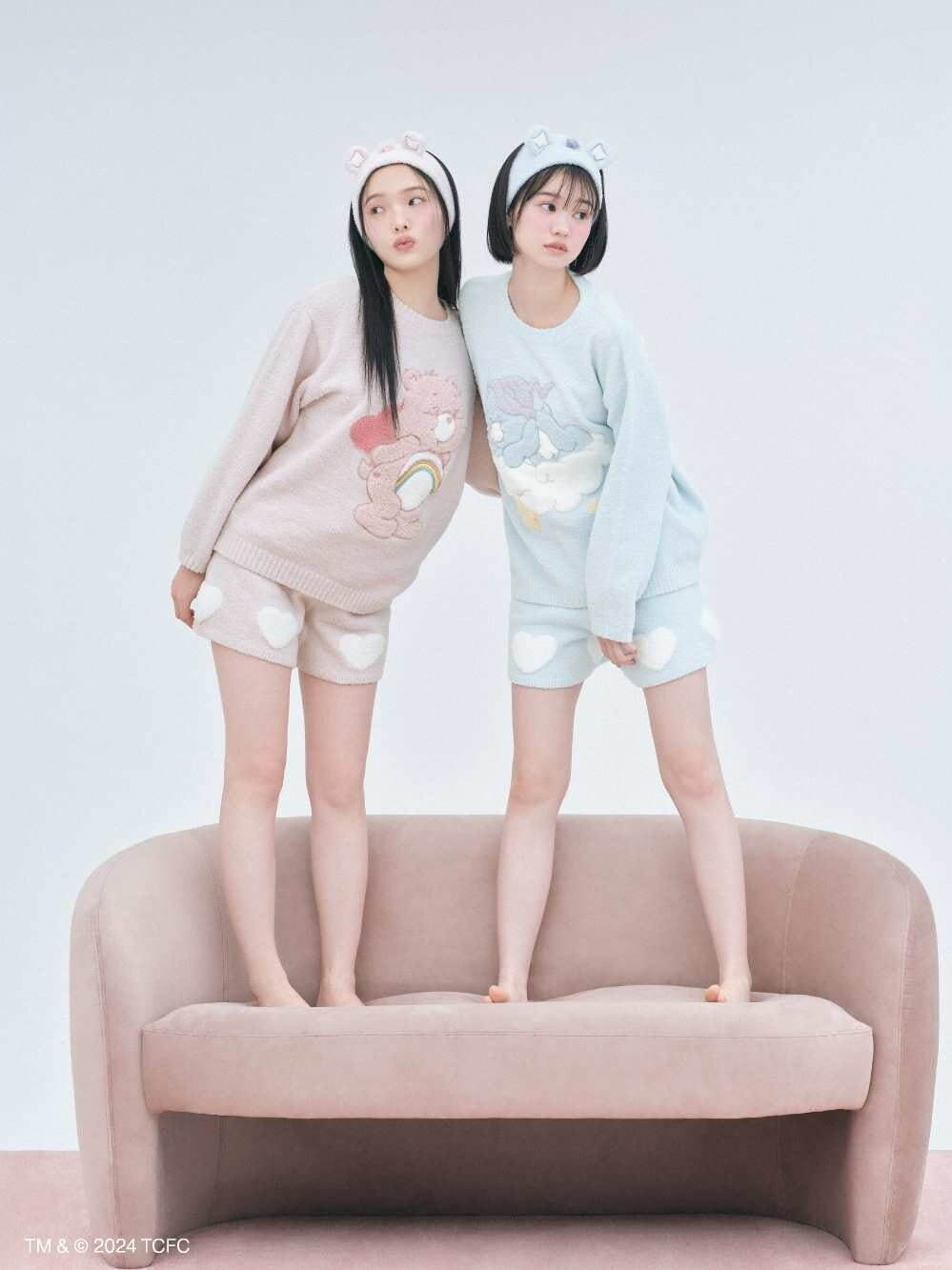 スナイデル ホーム「ケアベア」限定ルームウェア＆“クマ耳”ヘアバンド