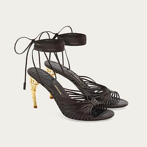 フェラガモの24年春夏新作ウィメンズシューズ、“ケージ状ヒール”の