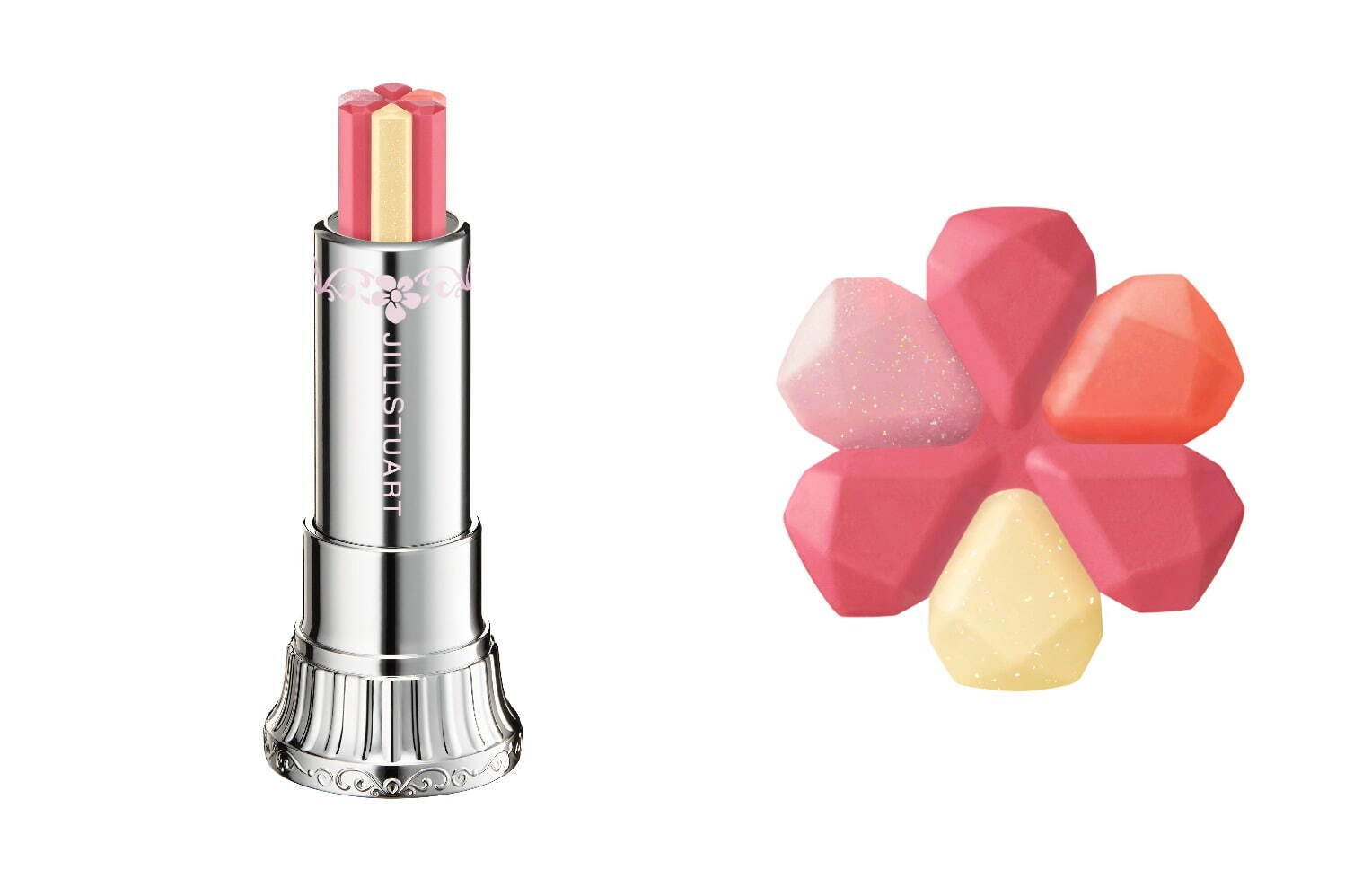 ジルスチュアート「花束リップ」“まるでブーケ”な24年夏限定色、パール