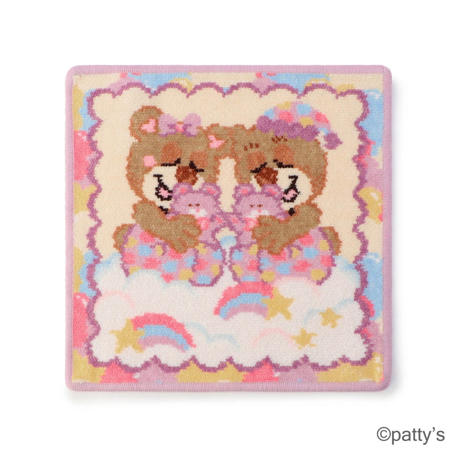 スイマー」×ラブラリー バイ フェイラー、カラフルくまのハンカチや