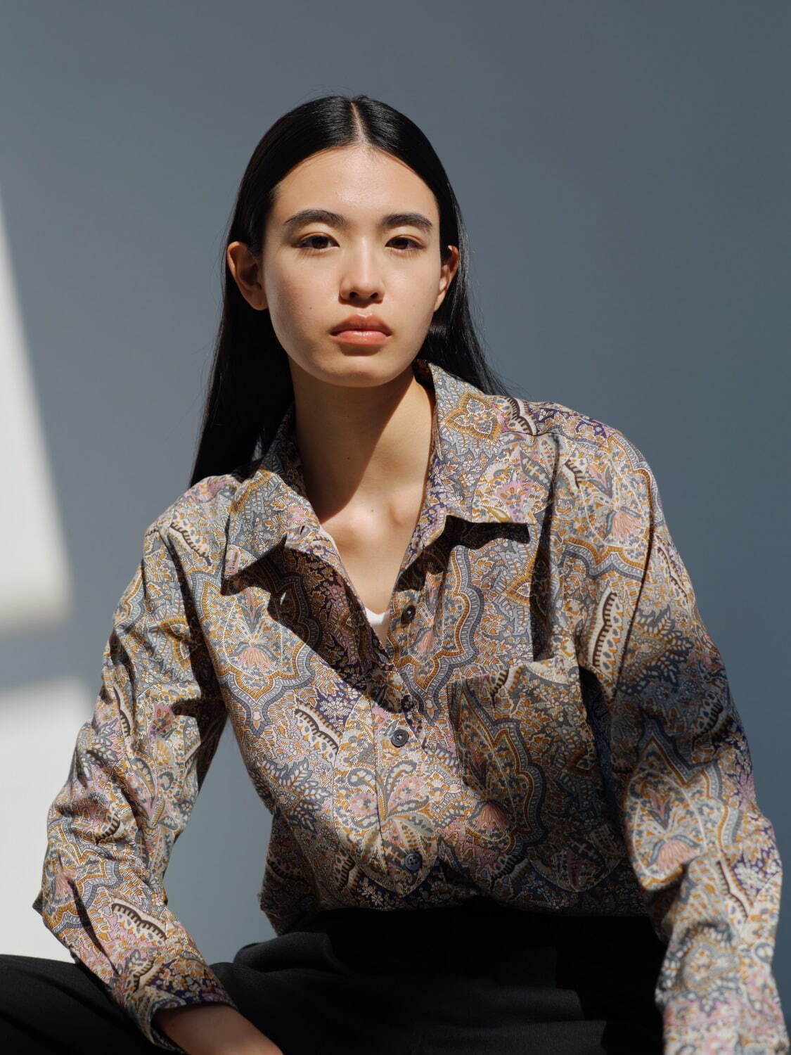 マーガレット・ハウエル“ペイズリー柄”のプリーツドレスやスカート