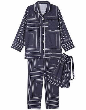 ワコール 睡眠科学×ミントデザインズ“ドール柄”星座の「天体図