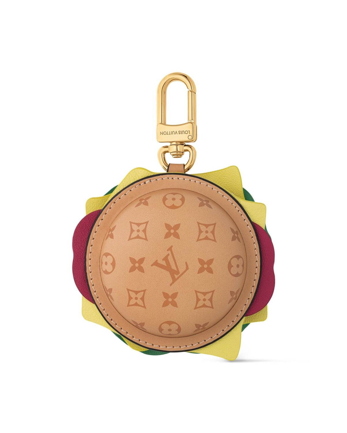 ルイ・ヴィトン“モノグラム・パターン”バンズのハンバーガーチャーム