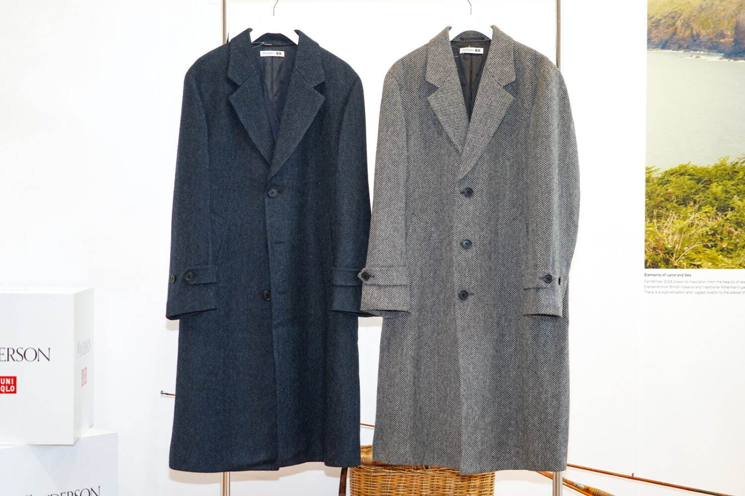 ユニクロ×JW アンダーソン 24年秋冬メンズ、“英国の海岸線”着想