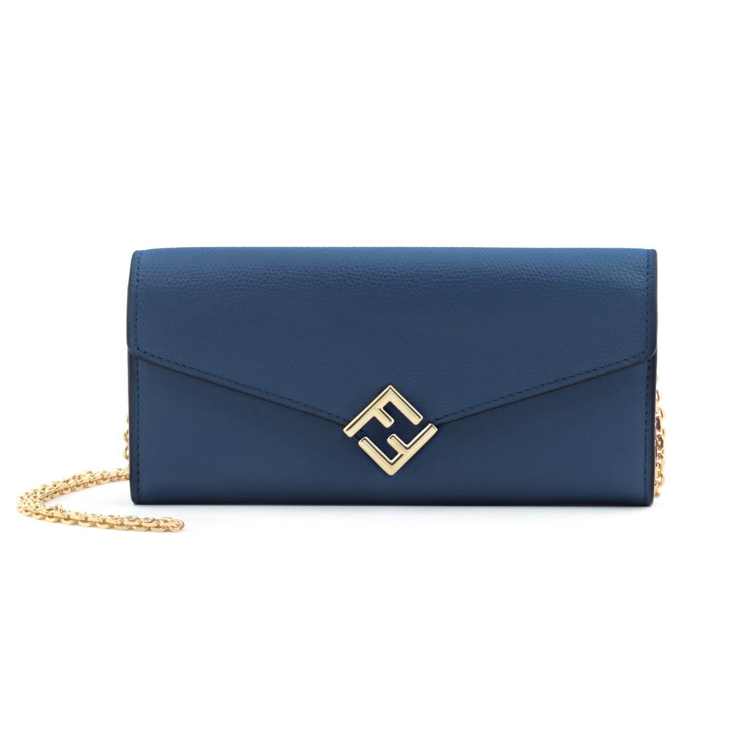 フェンディ“ステッチ入り”「ピーカブー」ウィメンズミニ財布、ライト