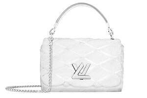 ルイ・ヴィトン“真っ白ミンク”のひし形模様アイコンバッグ「GO-14 PM