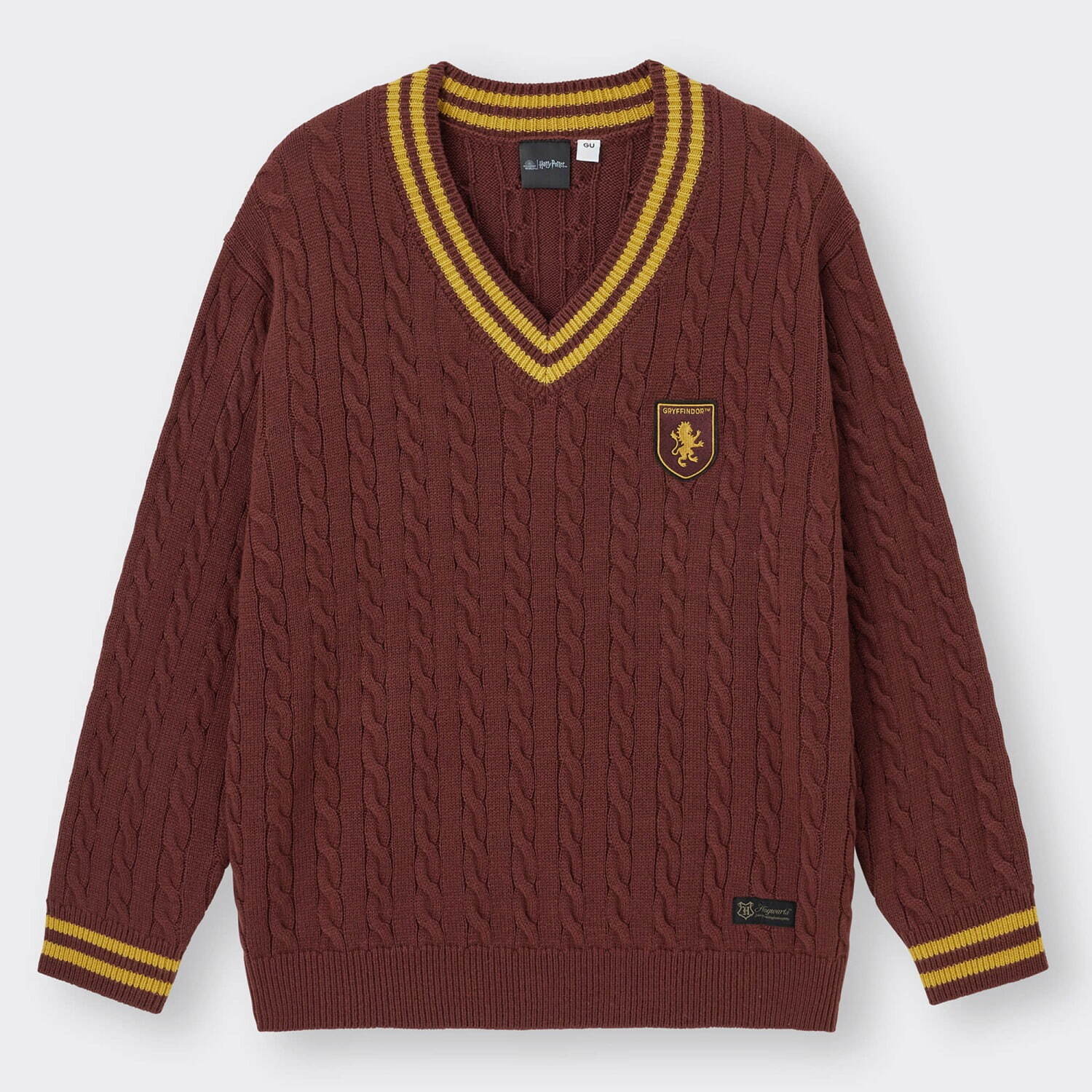 GU「ハリー・ポッター」“魔法動物”スウェットやふわふわバッグ、4寮