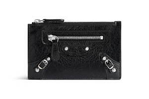 バレンシアガ「ル シティ」レザーグッズ、スタッズ＆ジップを配した