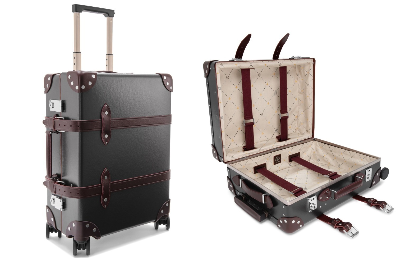 グローブ・トロッター×リバティ、コラボ10周年で限定カラーのトラベル