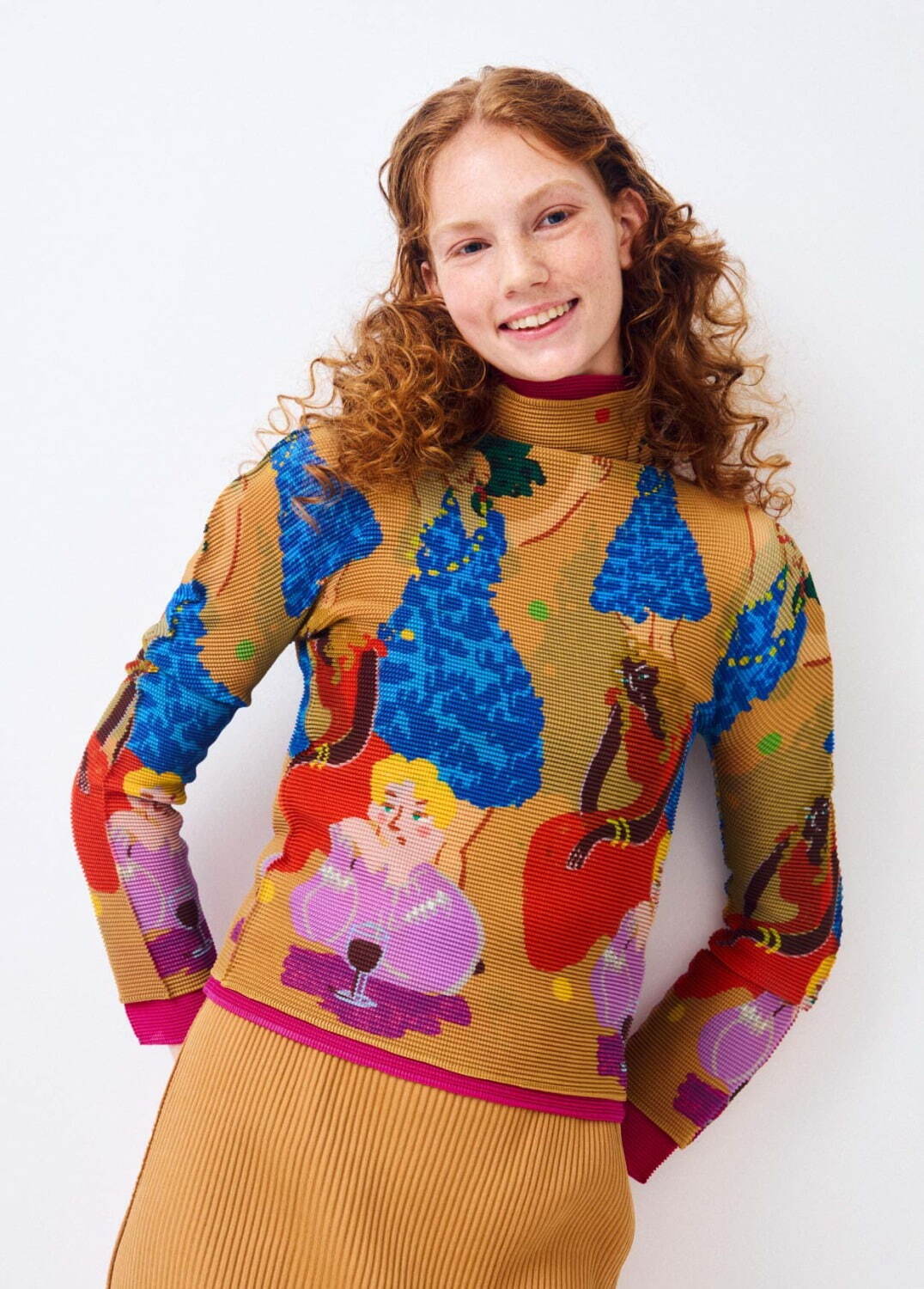 ミー イッセイ ミヤケ、“週末の楽しみ”を表現したトップス＆フリンジ