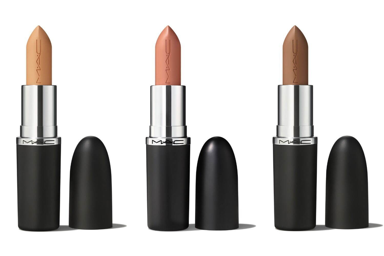 M·A·C2025年春コスメ、ヌードカラー6色アイパレ＆“マットorツヤ”粘膜
