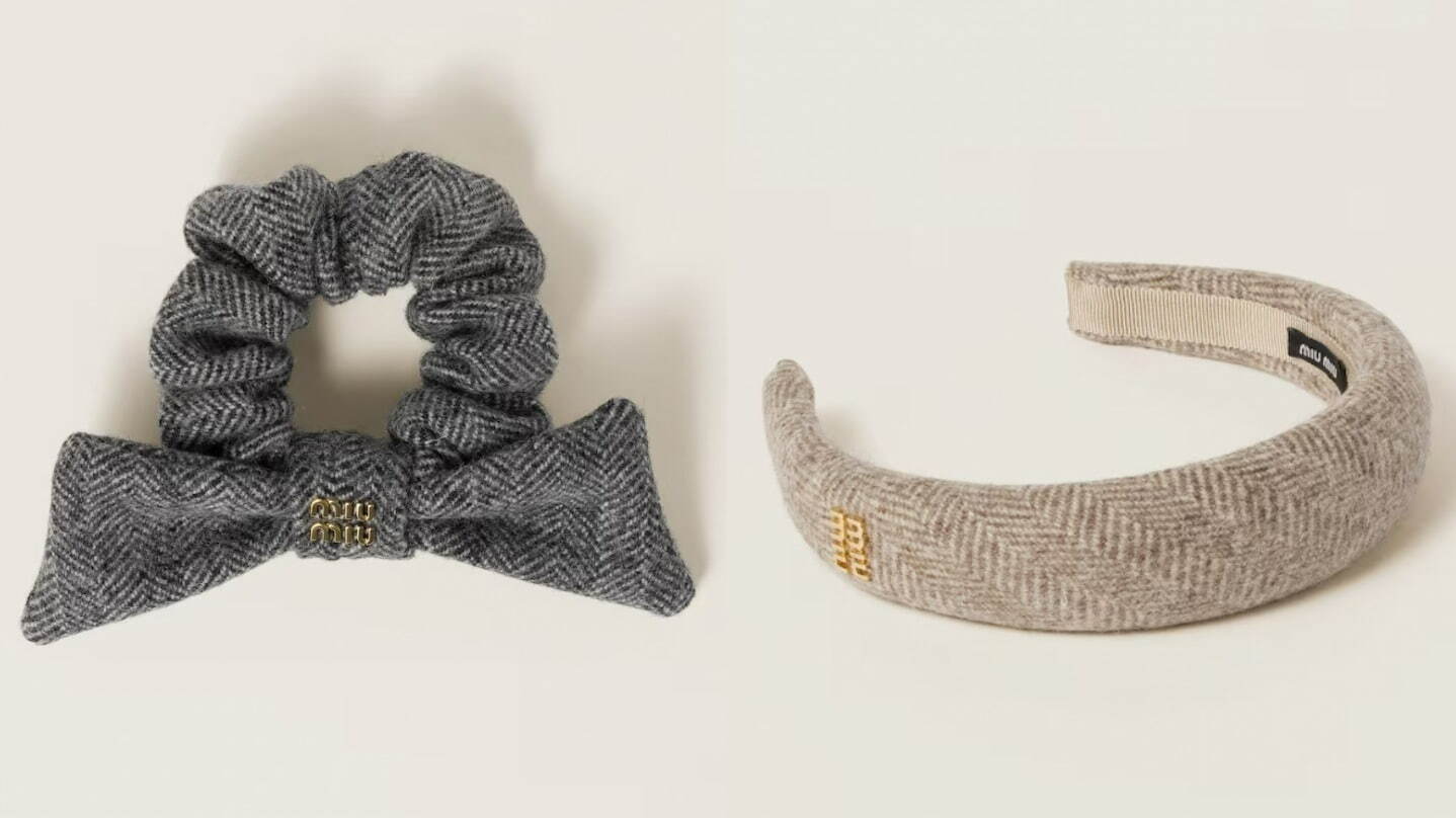 写真18/20｜ミュウミュウ24年冬ヘアアクセサリー、