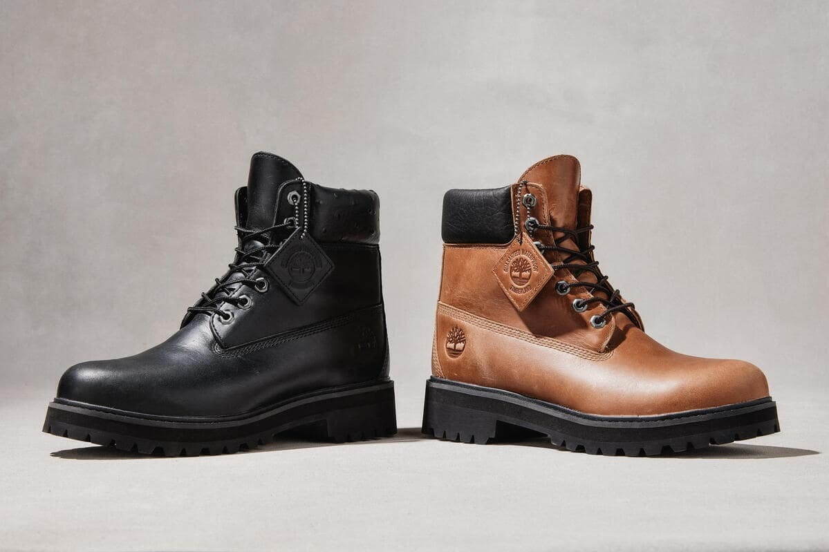 ティンバーランドからゴアテックス搭載の防水ブーツ、比翼仕立ての