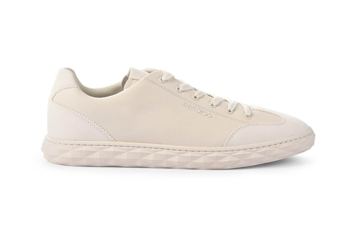 ジミー チュウ25年春スニーカー、柔らかい“ダイヤモンド柄”軽量ソール