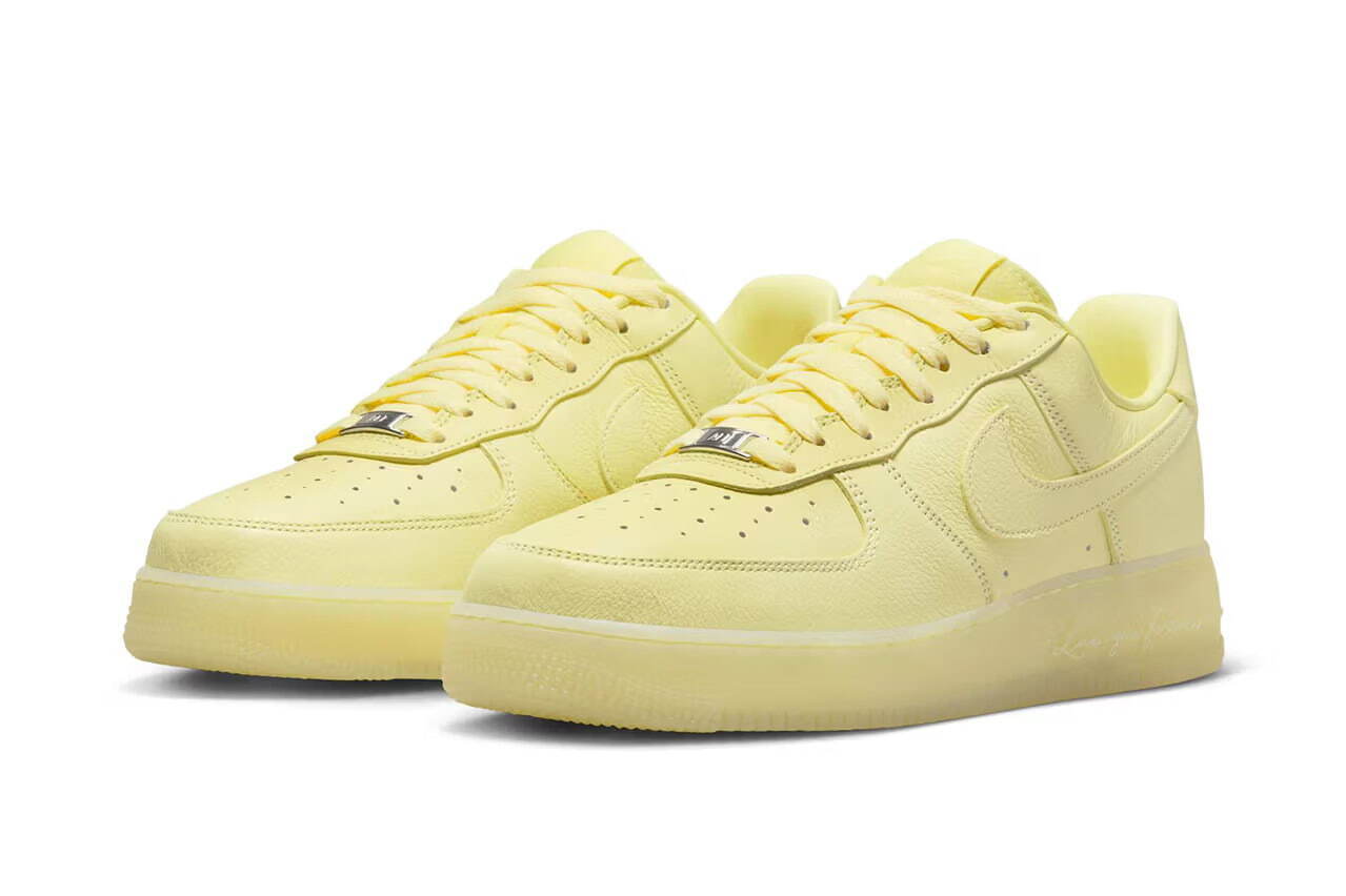 ナイキ×ドレイクの新作スニーカー「エア フォース 1」レザーアッパーに