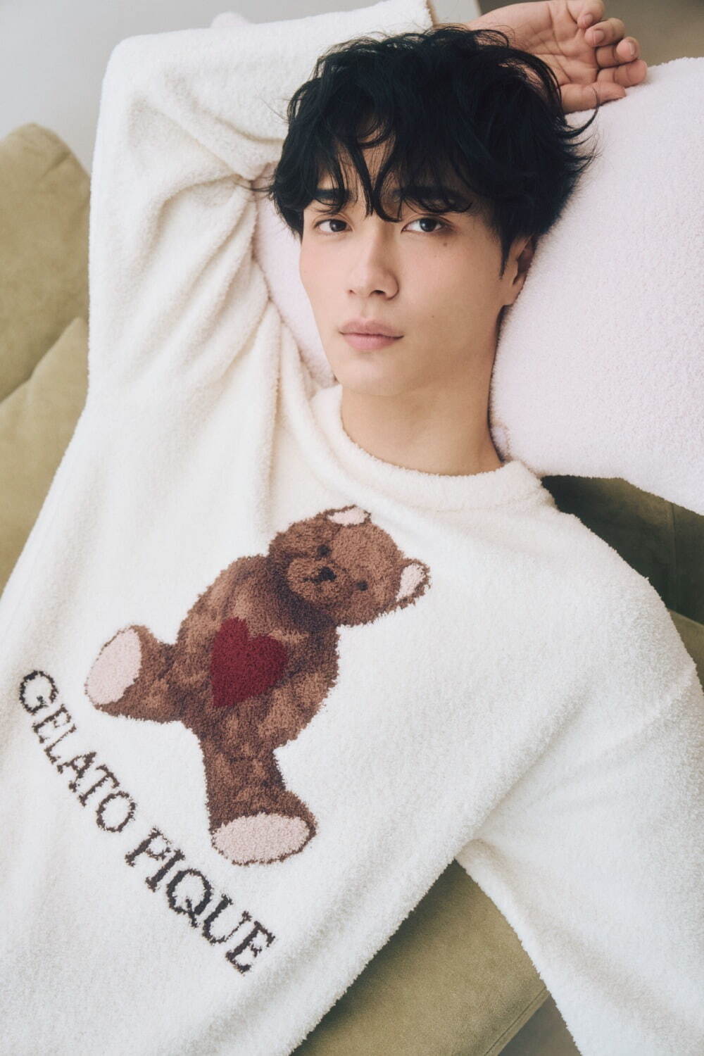 ジェラート ピケ25年バレンタイン、“ベア＆ハート”のふんわりルーム