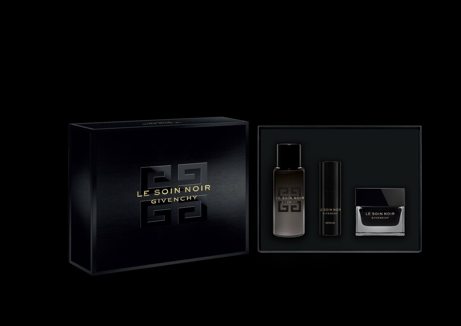 ジバンシイ25年春コフレ、最高峰スキンケア「ソワン ノワール」“深海の