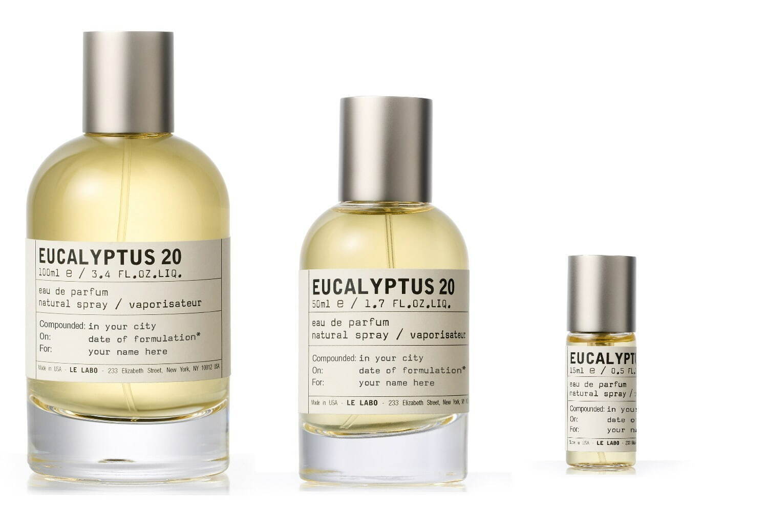 ル ラボの25年春香水「ユーカリプタス20」“大地に佇むユーカリの木
