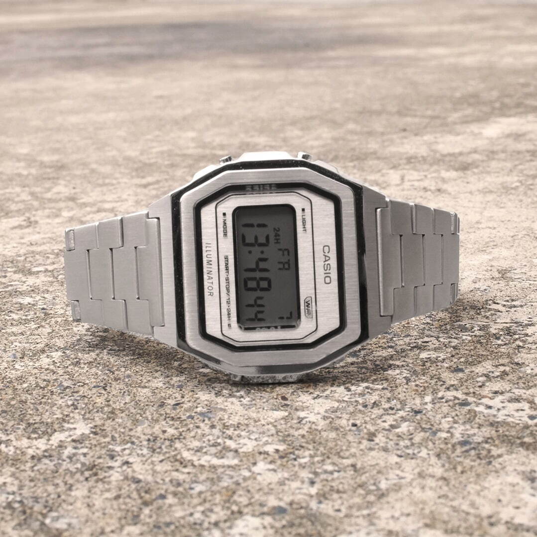 カシオの新作クラシック腕時計、“気分に合わせてベルトをチェンジ