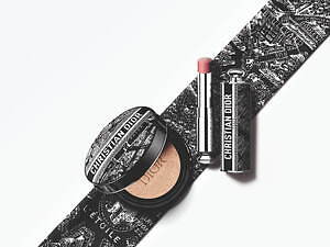 ディオールの人気クッションファンデ、「パリの街の地図」を描いた