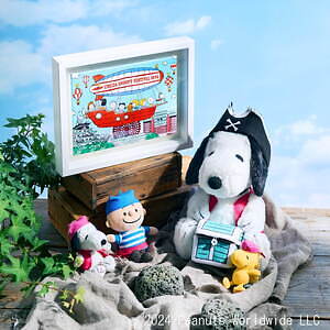 スヌーピーグッズが阪急うめだ本店に集結、シュタイフのぬいぐるみや