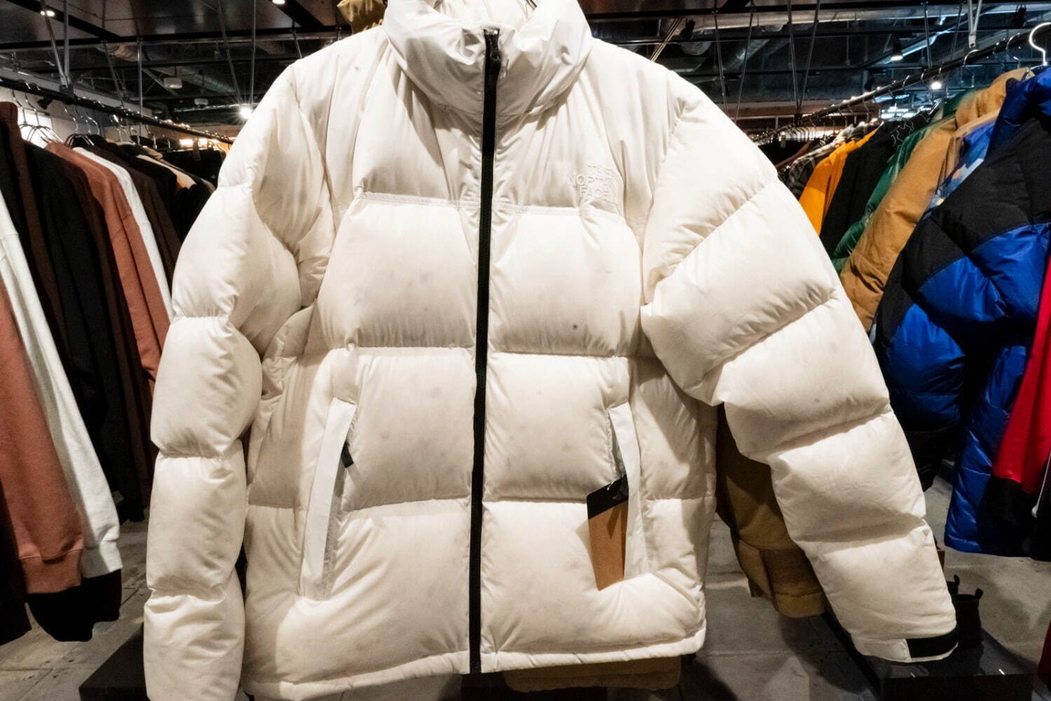 ザ・ノース・フェイス24年秋冬、“無染色”の「ヌプシ」ダウンジャケット