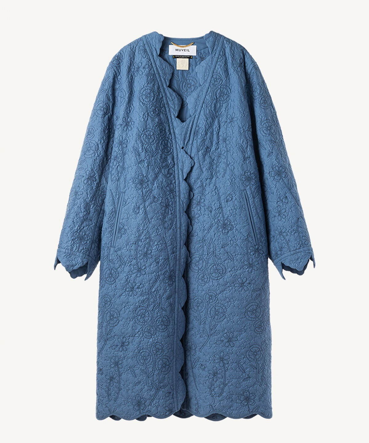 ミュベール“猫刺繡”トート＆トップス、つぶらな瞳のクロスステッチ