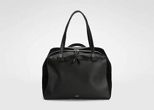 ジル サンダーのメンズバッグ、留め具のないフラップ付きレザー