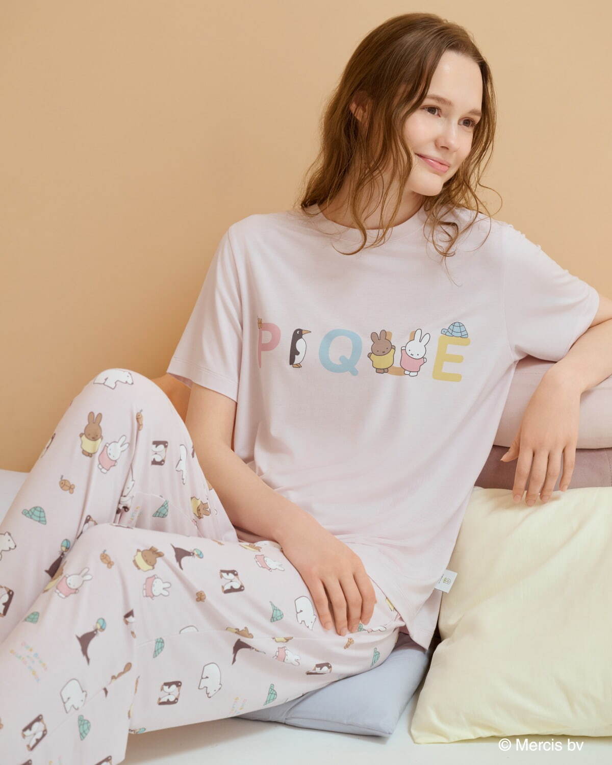 ジェラート ピケ“ミッフィー＆海の動物”プリントの冷感ルームウェア