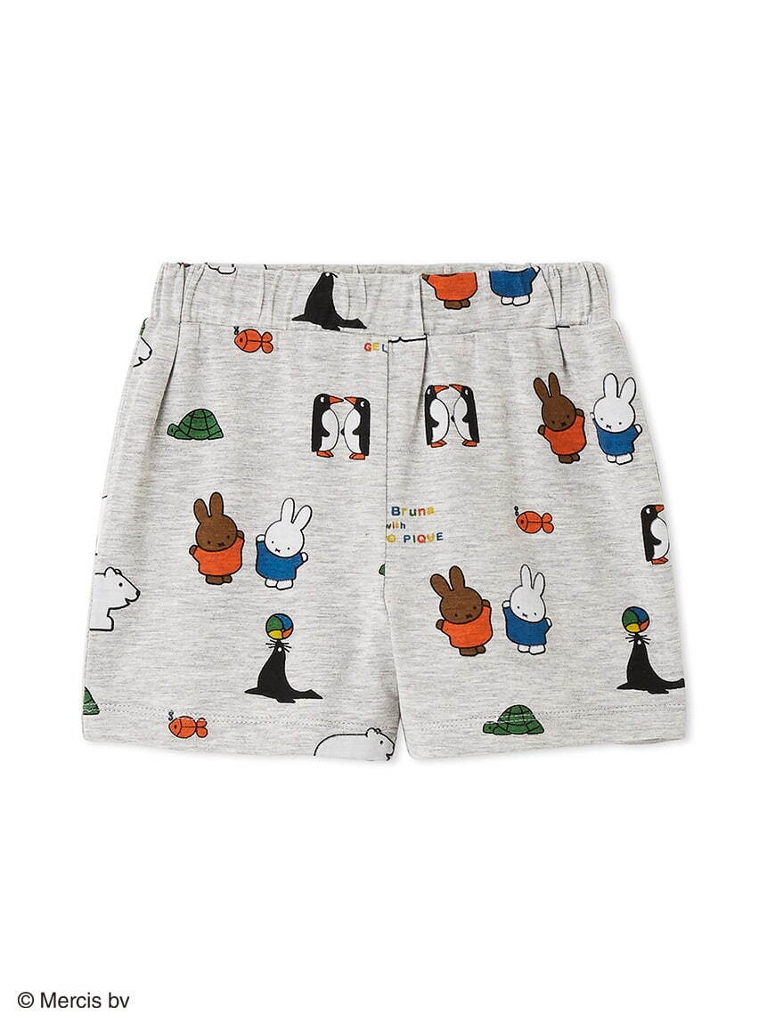 ジェラート ピケ“ミッフィー＆海の動物”プリントの冷感ルームウェア