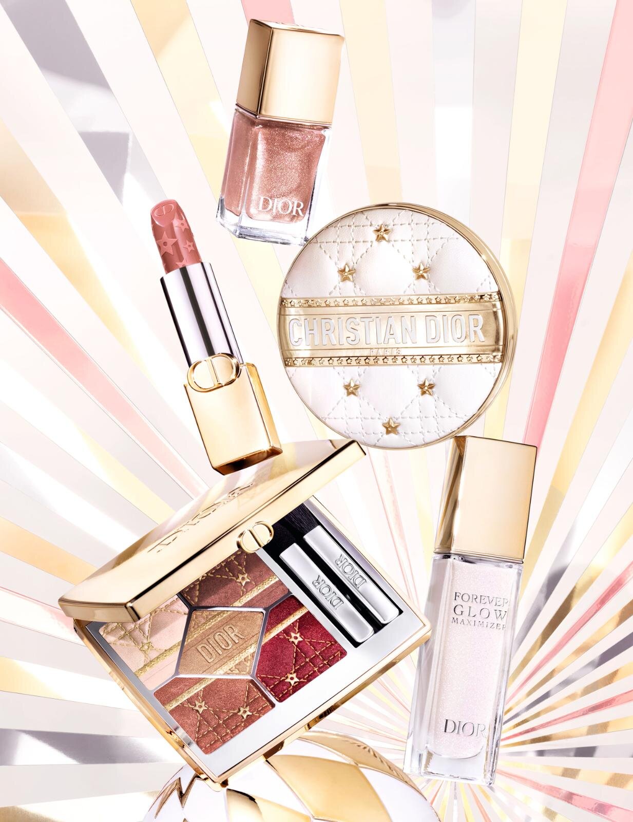 ディオール25年クリスマスコスメ第2弾、“星の輝きを宿す”2in1リップ