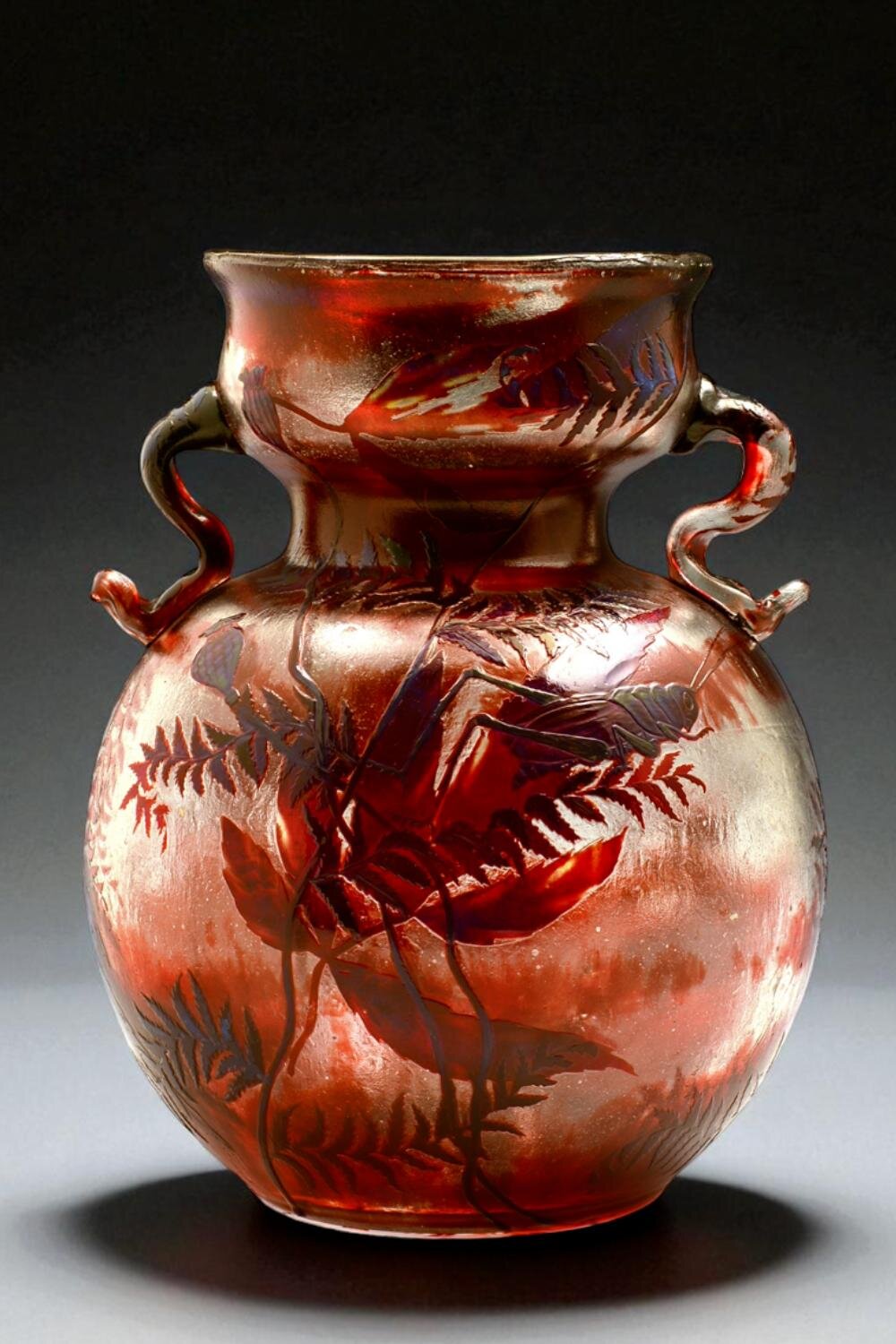 ガラスと陶芸の美 エミール・ガレ展」自然モチーフやジャポニスムの