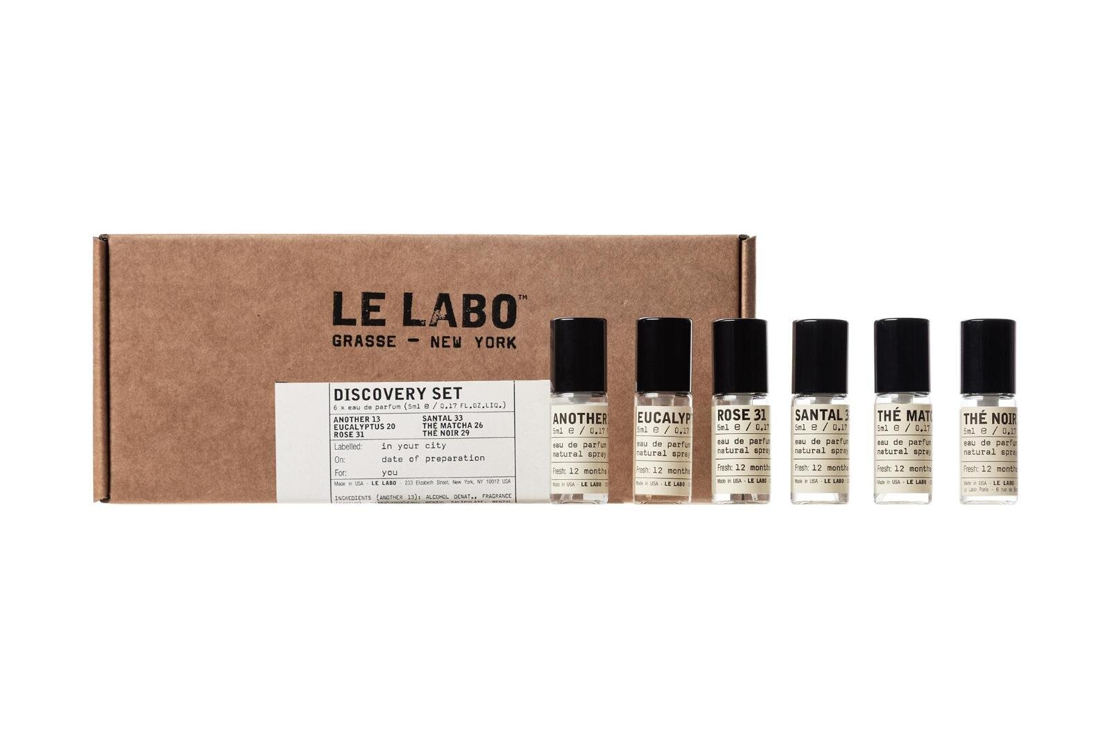 ル ラボ2025年クリスマスコフレ“香りを比べて楽しむ”ミニ香水orハンド